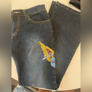 Vintage Low Rise Flare Jeans